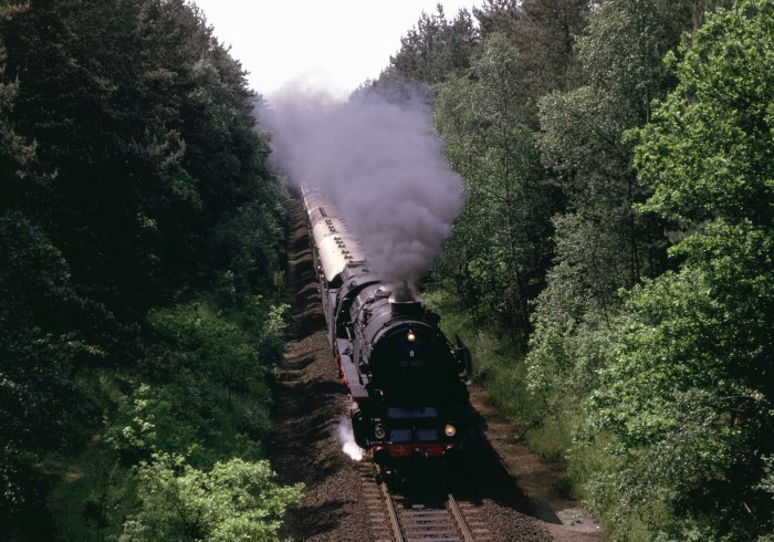 01 1100 mit D 27302 nach Puttgarden nördlich von Bad Schwartau, am 02.06.1988
