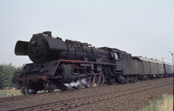 03 2030 mit D 171 bei Böhla, 13.07.1976