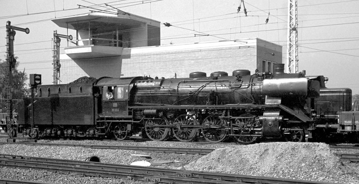 39 204 im Bauzug-Dienst in Backnang, am 23.09.1965