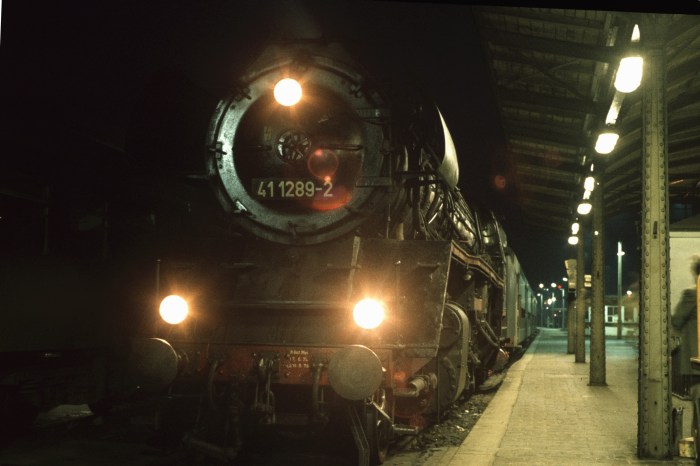 41 1289 vor P 5034 in Saalfeld, 25.03.1978