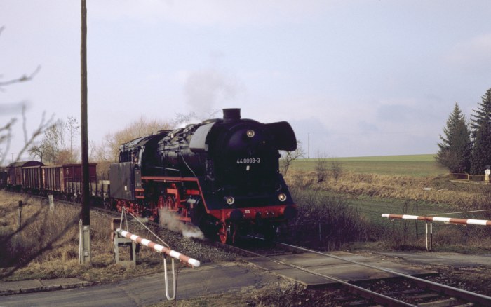 44 0093 mit DNG 80159 bei Niederspier, am 20.02.2000