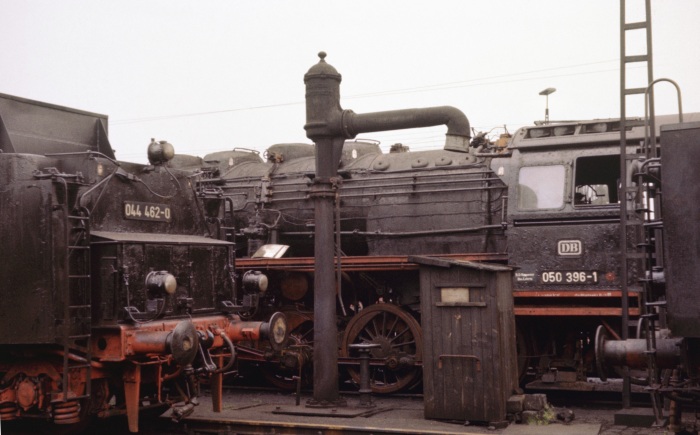 050 396 im Bw Lehrte am 24.06.1975