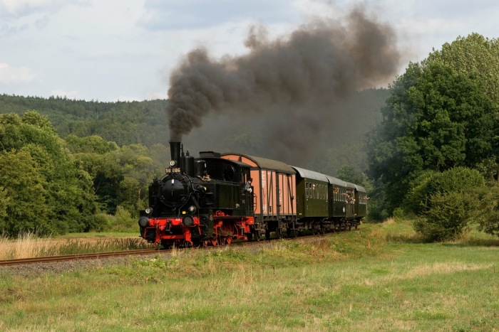 98 886 zwischen Nordheim und Fladungen, am 17.08.2008