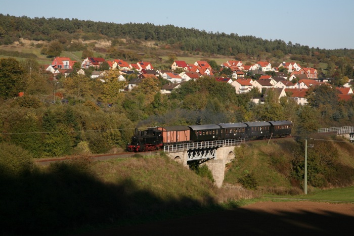 98 886 an den Brücken bei Stockheim, am 15.10.2006