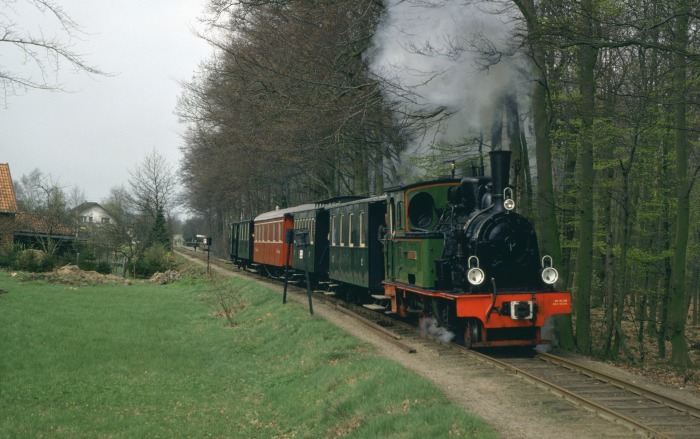 SPREEWALD hinter Vilsen Ort, am 29.04.1979