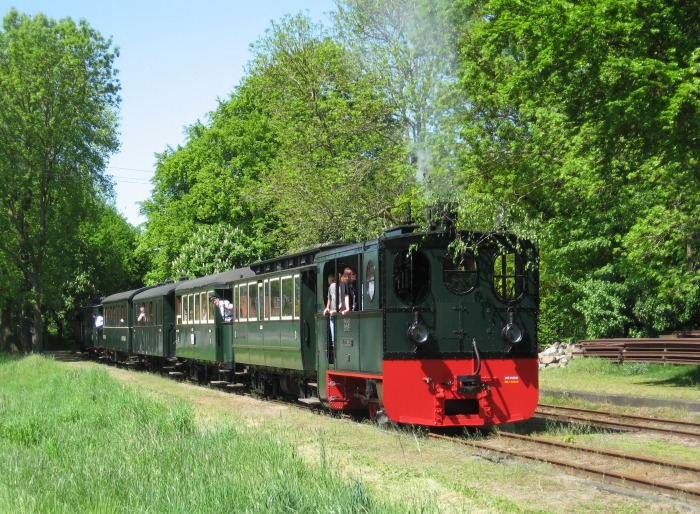 PLETTENBERG vor Zug Nr.7 in Heiligenberg, um 14:30h am 10.05.2008