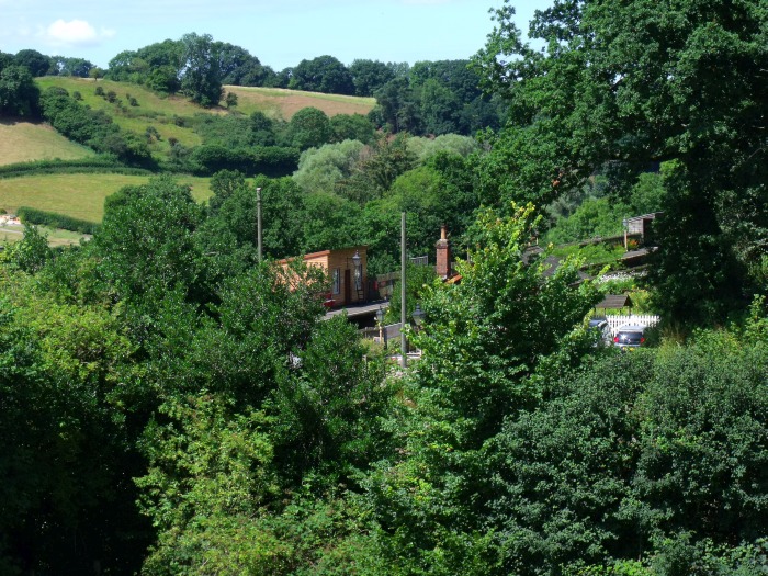 Blick auf Stogumer Station am 30.07.2016