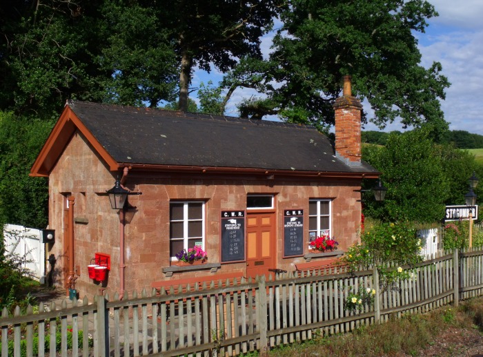 Stationsgebäude Stogumber, am 30.07.2016