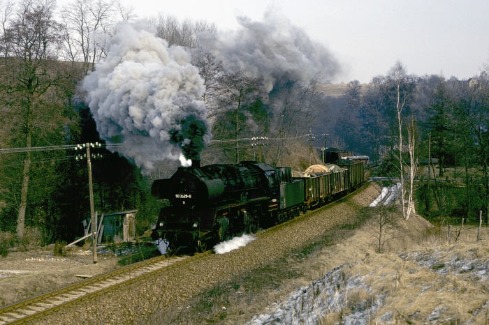 50 3529 Ng Meißen->Nossen bei Miltitz-Roitzschen, 23.02.1982 50 3529 Ng Meißen->Nossen bei Miltitz-Roitzschen, 23.02.1982