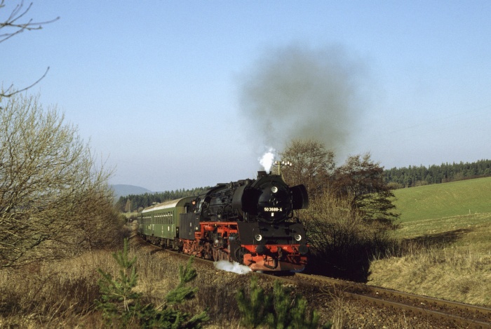 50 3688 N 14789 zwischen Gehren und Möhrenbach, am 23.03.1995 50 3688 N 14789 zwischen Gehren und Möhrenbach, am 23.03.1995