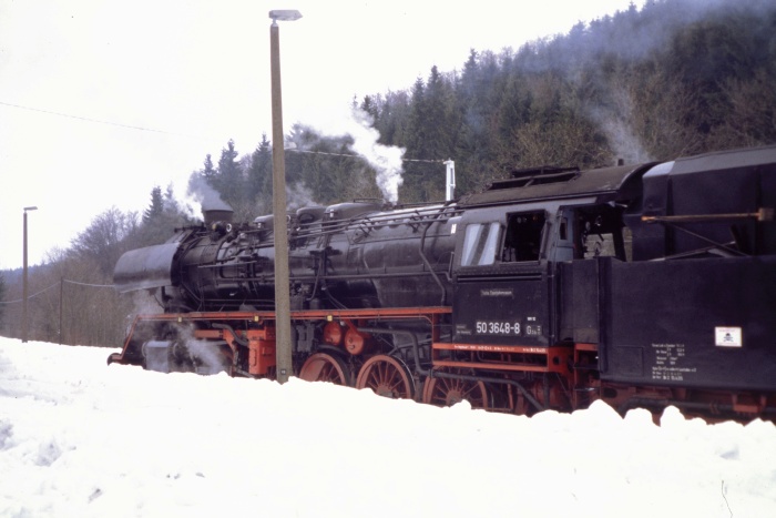 50 3648 in Stützerbach, am 18.02.2006 50 3648 in Stützerbach, am 18.02.2006