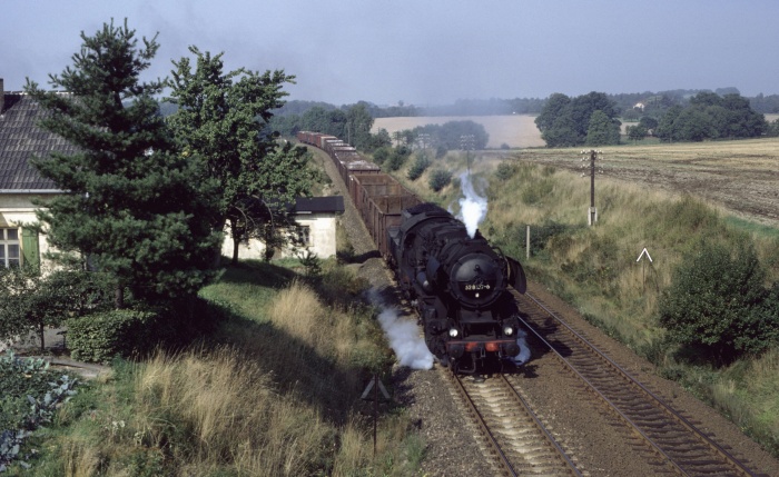 52 8107 mit Lgo 49511 bei Seeligstadt, 29.08.1982