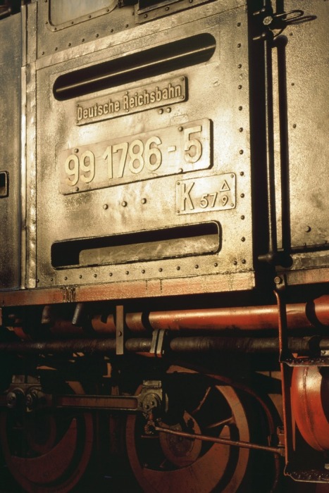 Die Anschriften der 99 1786 in Radeburg, am 19.08.1978. Die Anschriften der 99 1786 in Radeburg, am 19.08.1978