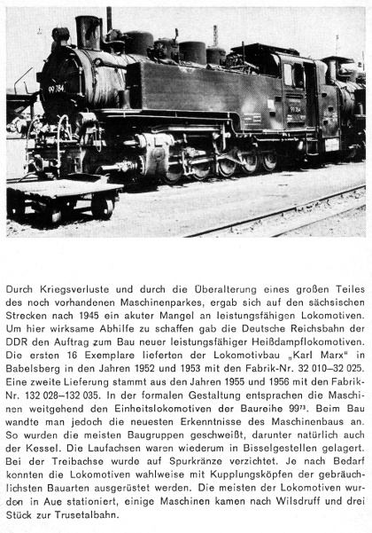 Kurzbeschreibung der Baureihe 99.77 - Teil 2 Kurzbeschreibung der Baureihe 99.77 - Teil 2